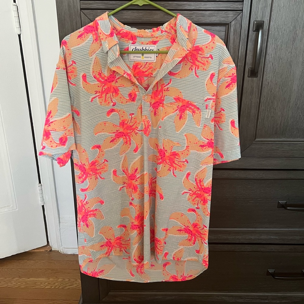 Chubbie’s Tropical Button Down